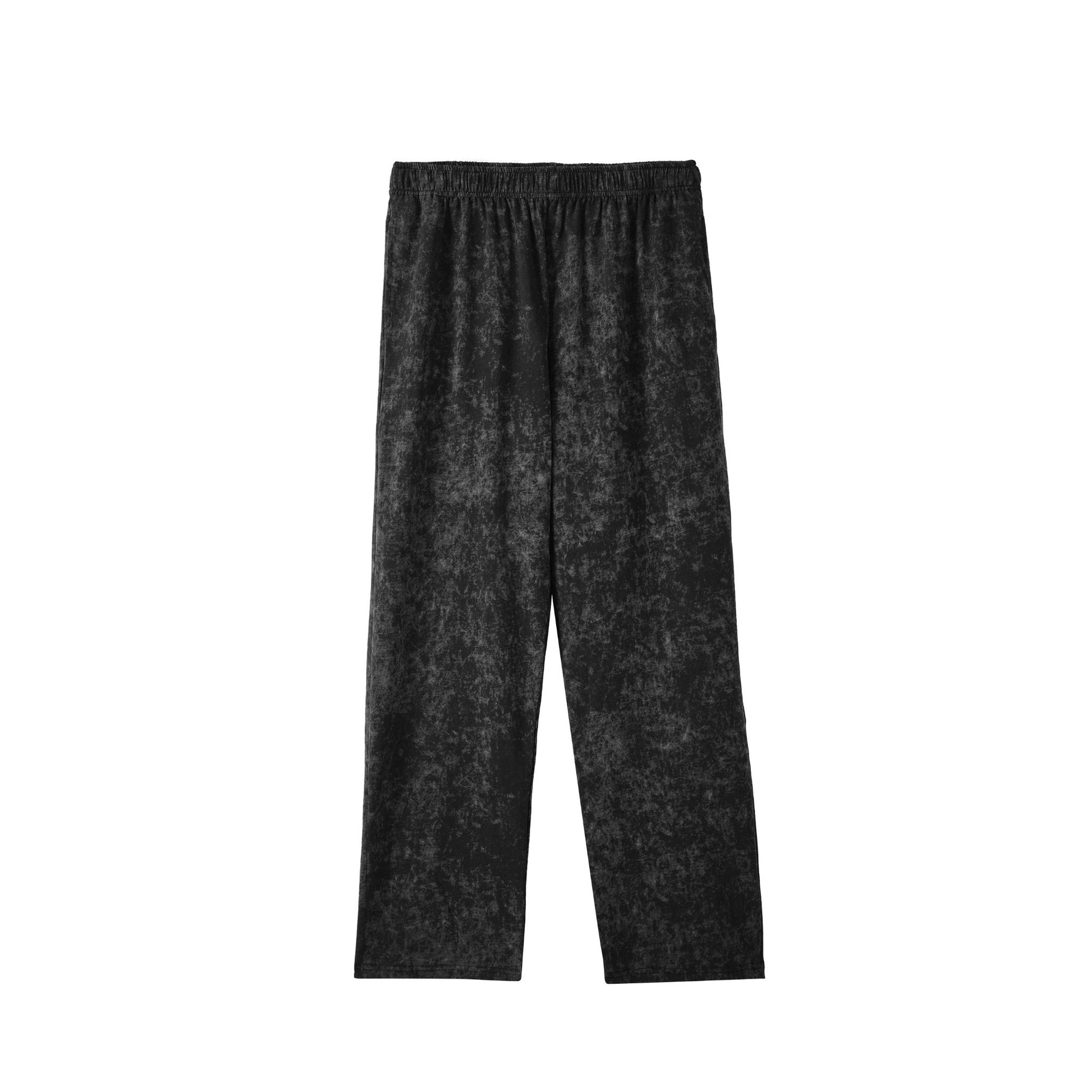Obsidian Black Pullover with Textured Pants