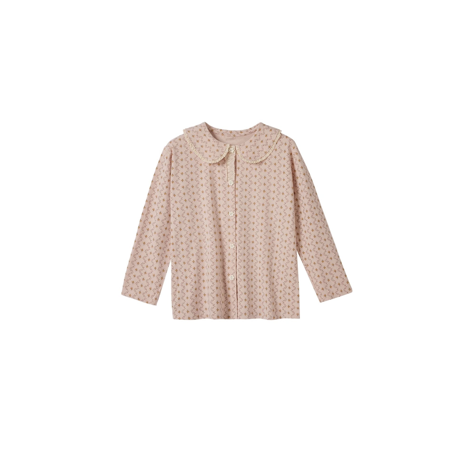 Blush Pink Parisian Cottagecore with Floral Print