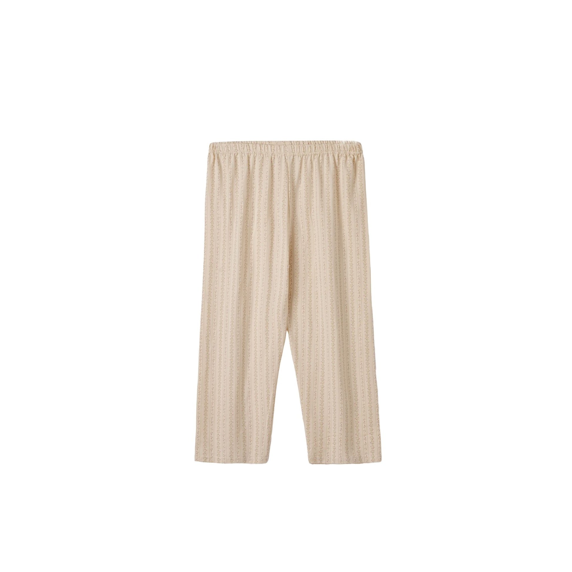 Cream Parisian Cottagecore with Floral Print