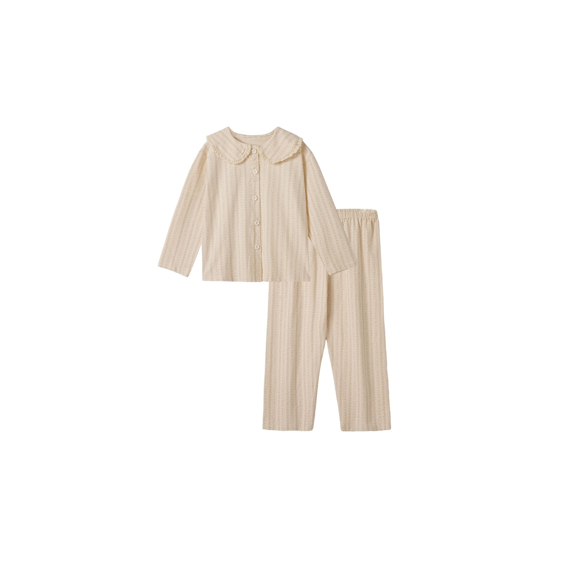Cream Parisian Cottagecore with Floral Print
