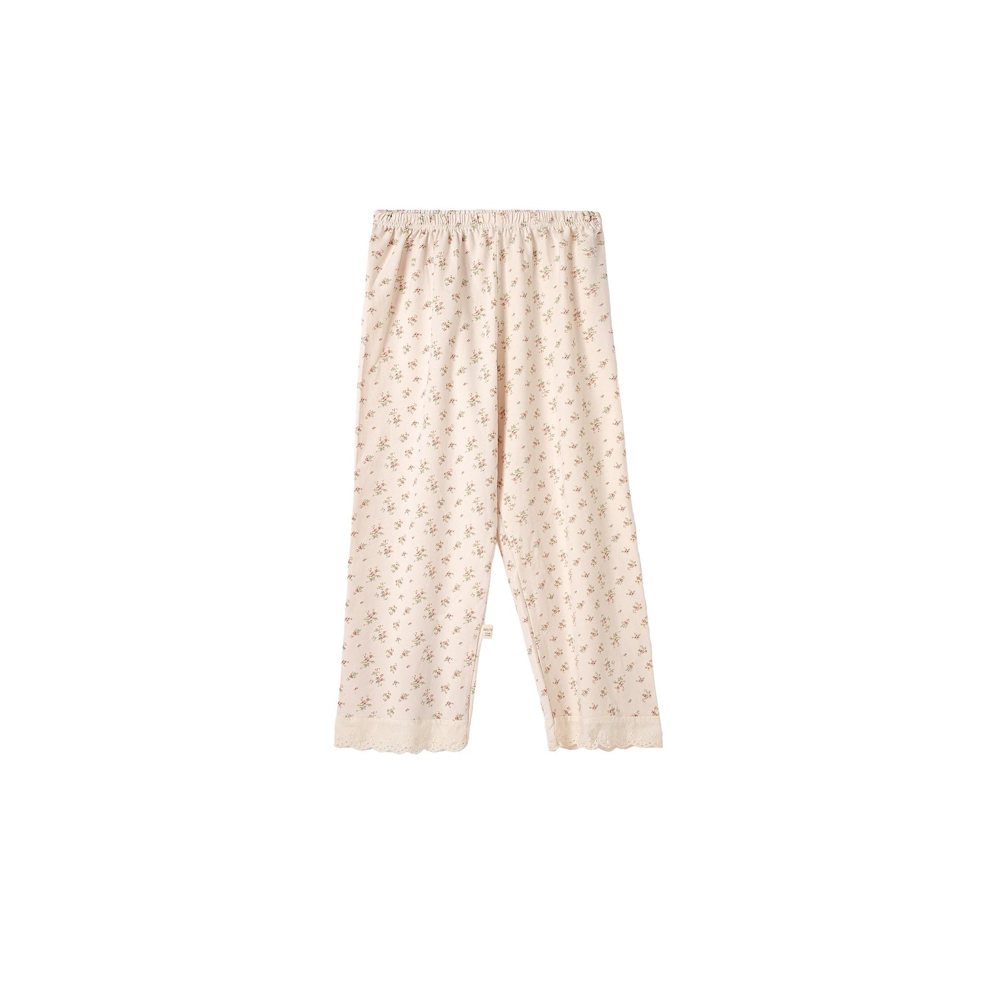 Beige Parisian Cottagecore with Beige Lace Trim